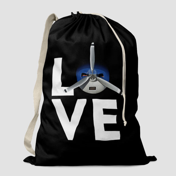 Love Propeller - Laundry Bag - Airportag