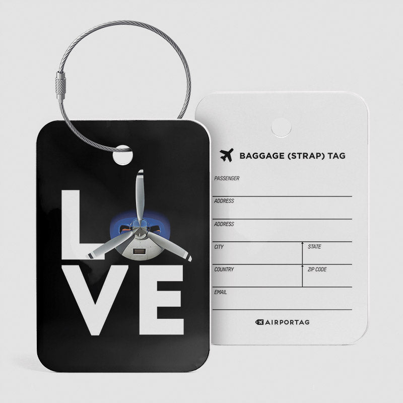 Love Propeller - Luggage Tag