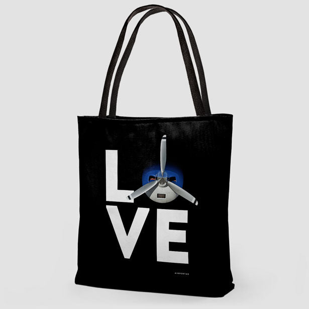 Love Propeller - Tote Bag - Airportag