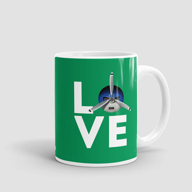 Love Propeller - Mug - Airportag