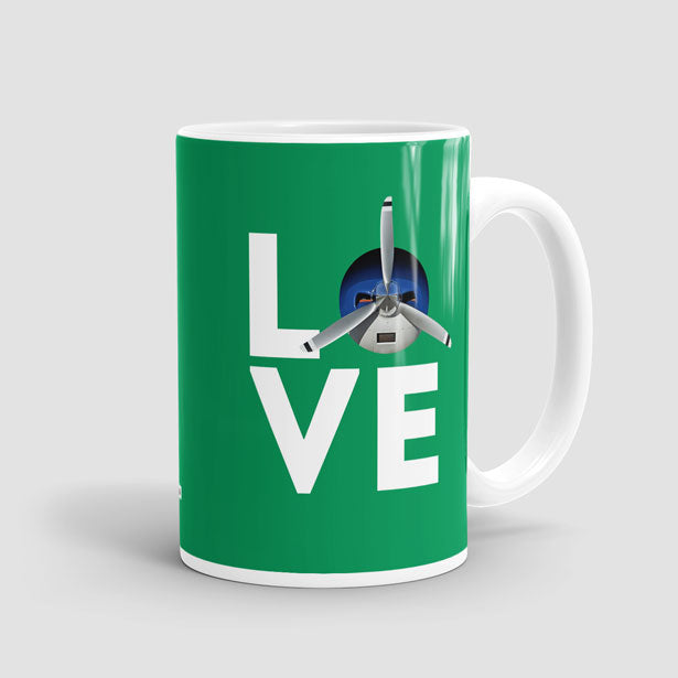 Love Propeller - Mug - Airportag