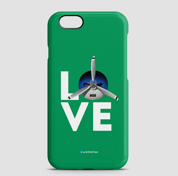 Love Propeller - Phone Case - Airportag