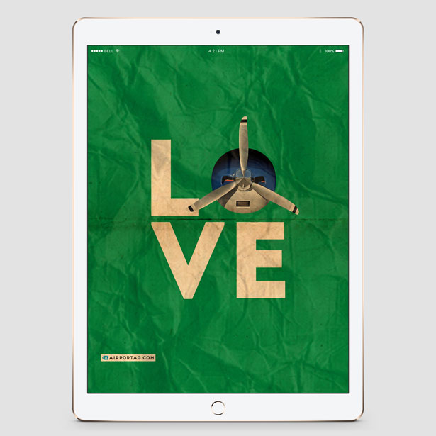 Love Propeller - Mobile wallpaper - Airportag