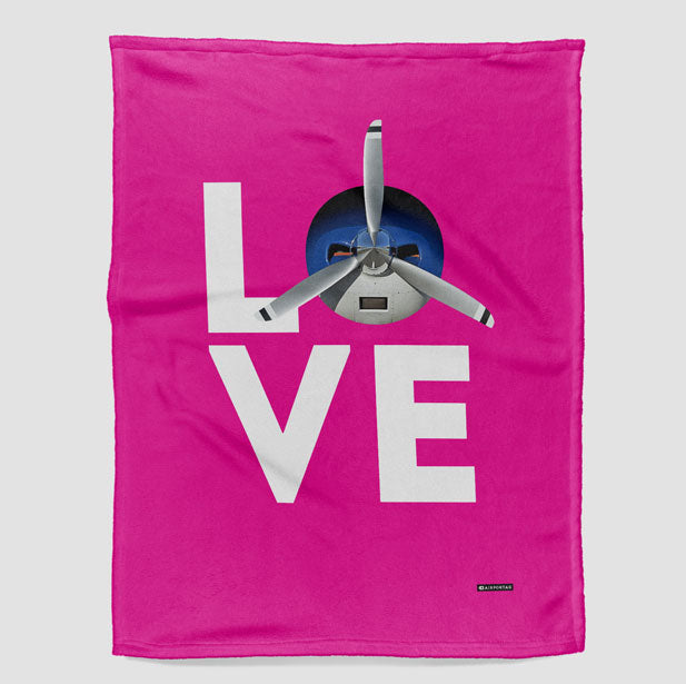 Love Propeller - Blanket - Airportag