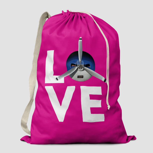 Love Propeller - Laundry Bag - Airportag