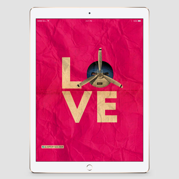 Love Propeller - Mobile wallpaper - Airportag