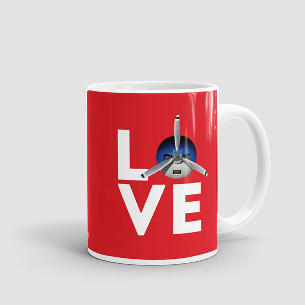 Love Propeller - Mug - Airportag