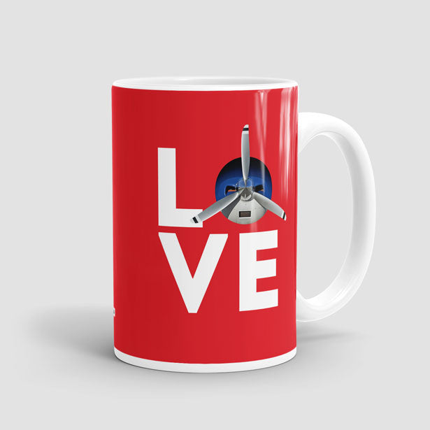 Love Propeller - Mug - Airportag