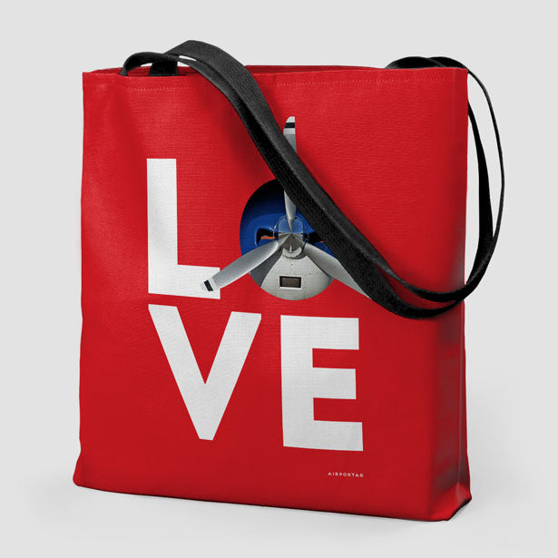 Love Propeller - Tote Bag - Airportag