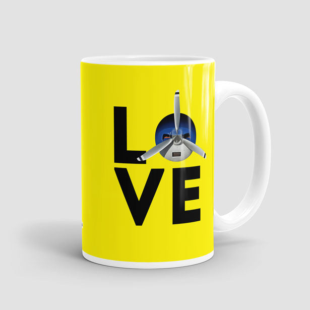 Love Propeller - Mug - Airportag