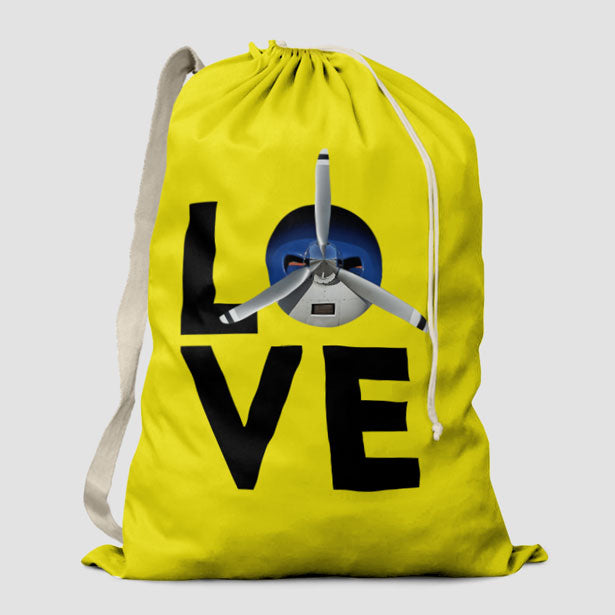 Love Propeller - Laundry Bag - Airportag