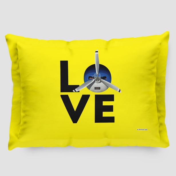 Love Propeller - Pillow Sham - Airportag