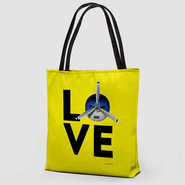 Love Propeller - Tote Bag - Airportag