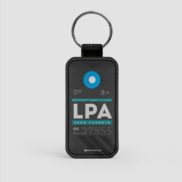 LPA - Leather Keychain - Airportag