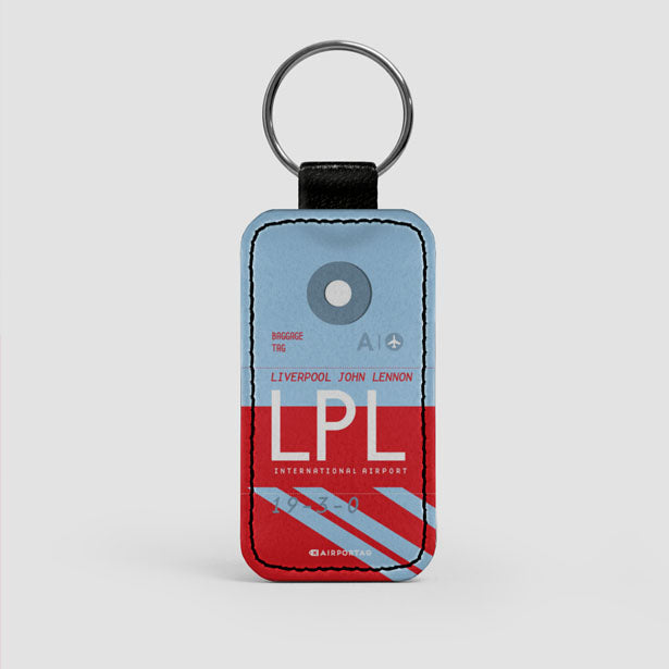 LPL - Leather Keychain - Airportag