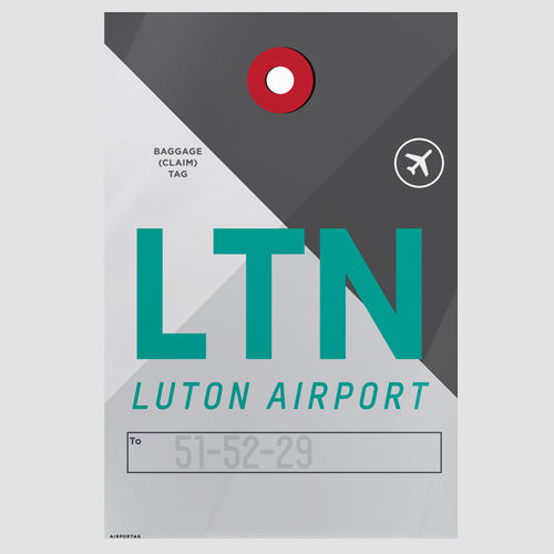 LTN - Poster - Airportag
