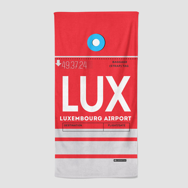 LUX - Beach Towel - Airportag