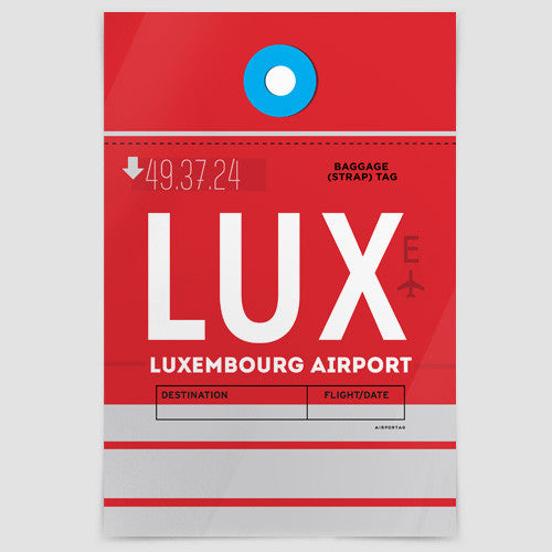LUX - Poster - Airportag
