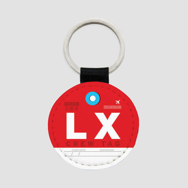 LX - Round Keychain