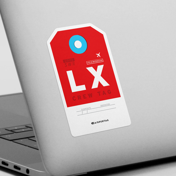LX - Sticker - Airportag