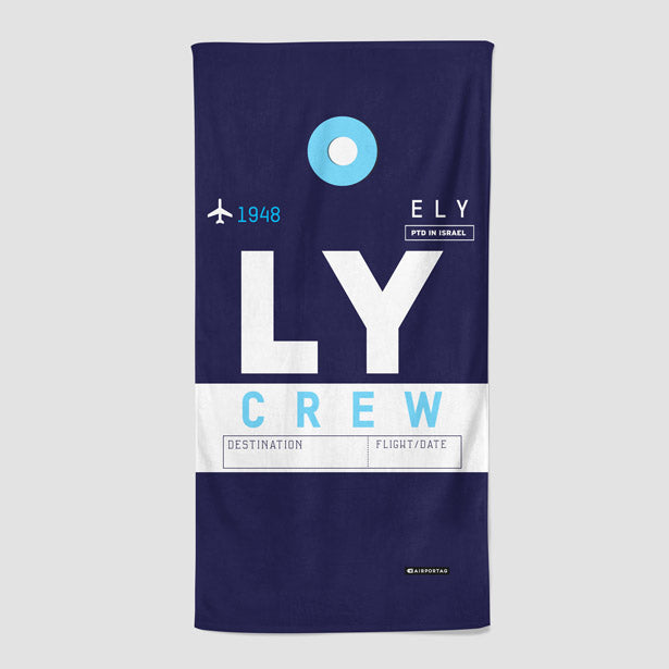 LY - Beach Towel - Airportag