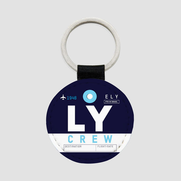 LY - Round Keychain