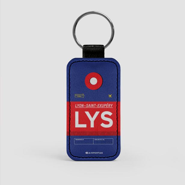 LYS - Leather Keychain - Airportag