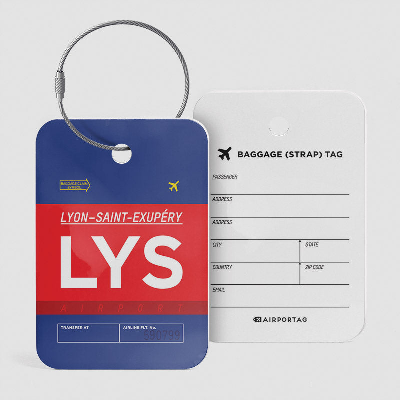 LYS - Étiquette de bagage