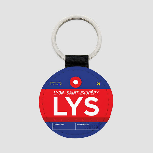 LYS - Porte-clés rond