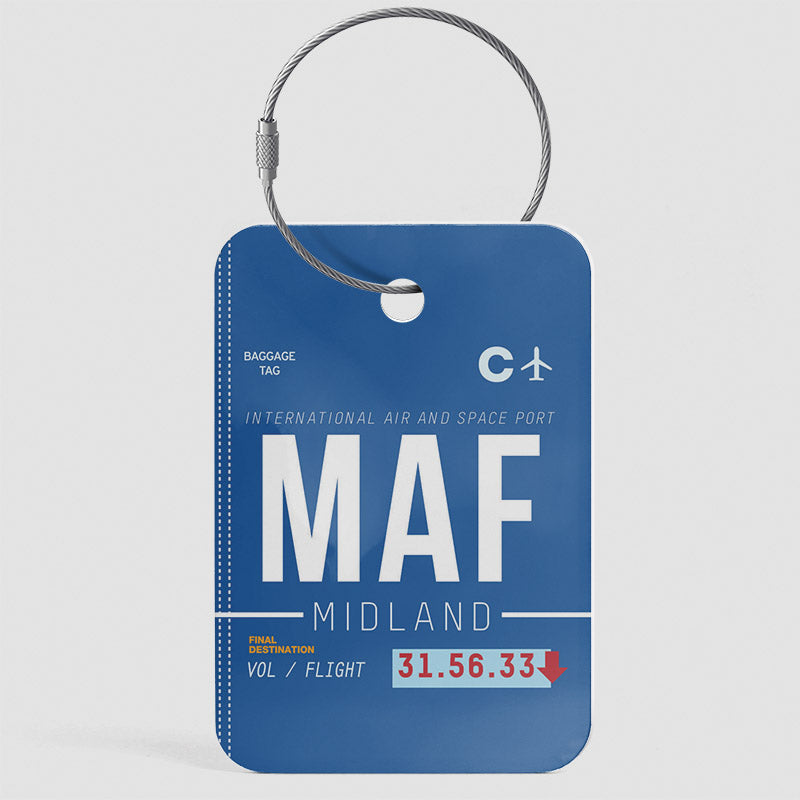 MAF - Étiquette de bagage