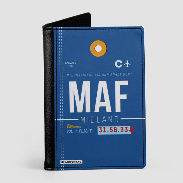 MAF - Passport Cover - Airportag