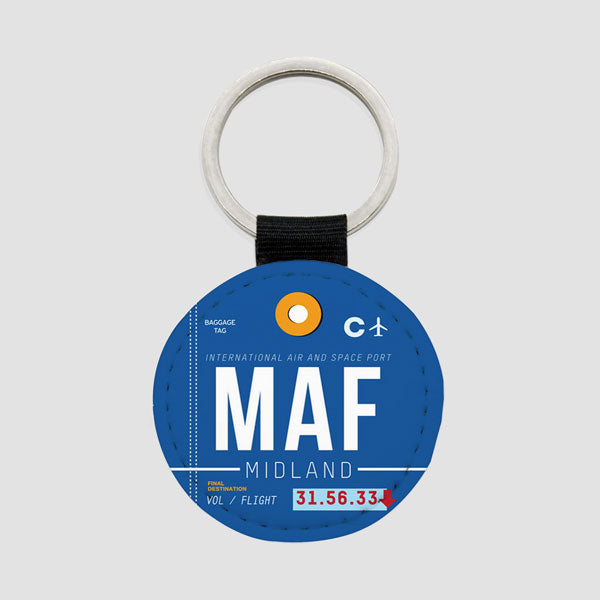 MAF - Round Keychain