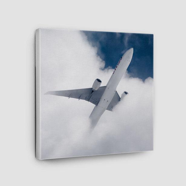 Through the Clouds - Canvas - Airportag
