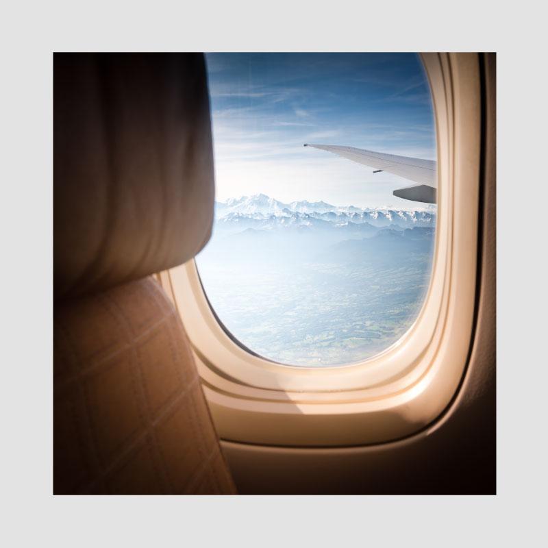Window View - Canvas - Airportag