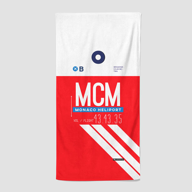 MCM - Beach Towel - Airportag