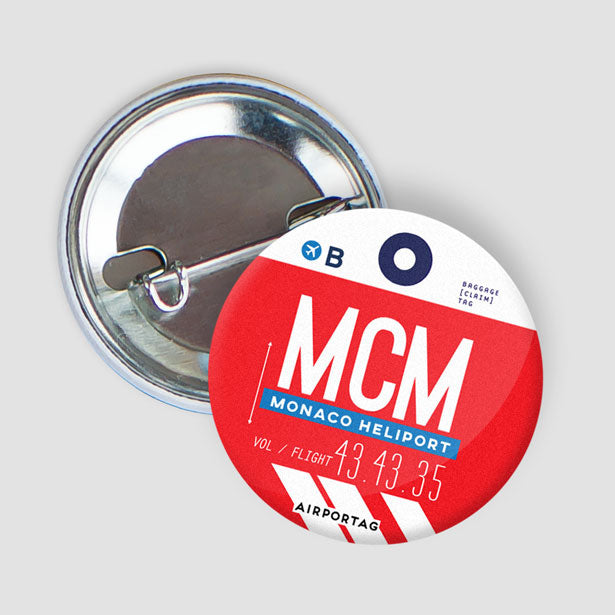 MCM - Button - Airportag