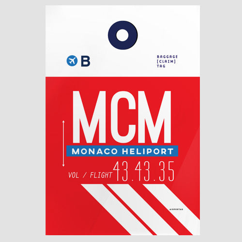 MCM - Poster - Airportag