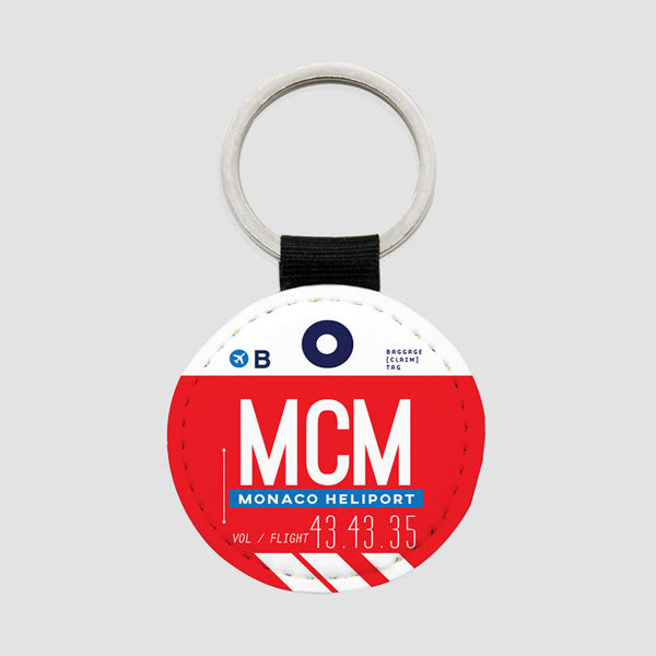 MCM - ラウンド キーチェーン