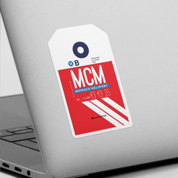 MCM - Sticker - Airportag