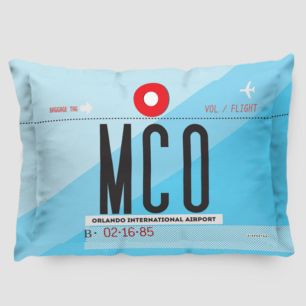 MCO - Pillow Sham - Airportag