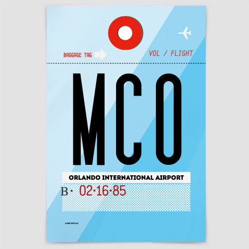 MCO - Poster - Airportag