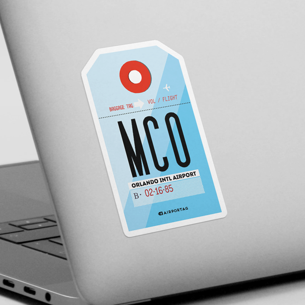MCO - Sticker - Airportag