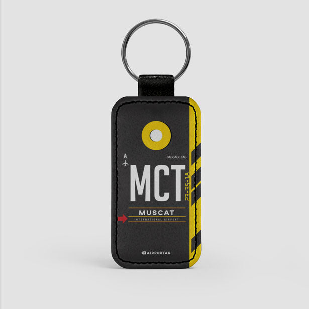 MCT - Leather Keychain - Airportag