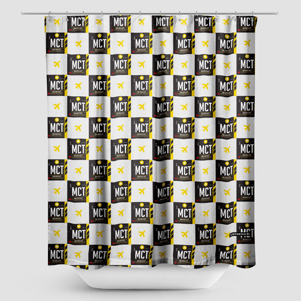 MCT - Shower Curtain - Airportag