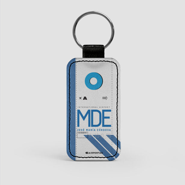 MDE - Leather Keychain - Airportag
