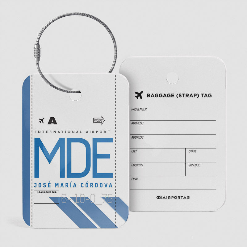 MDE - 荷物タグ