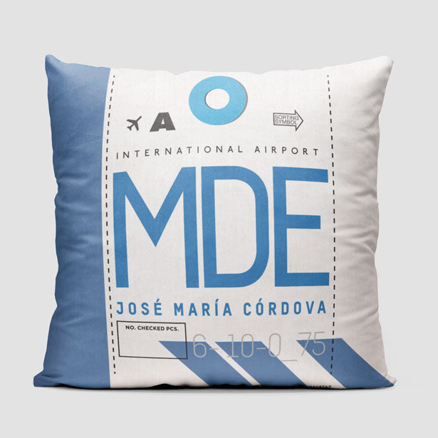 MDE - Throw Pillow - Airportag