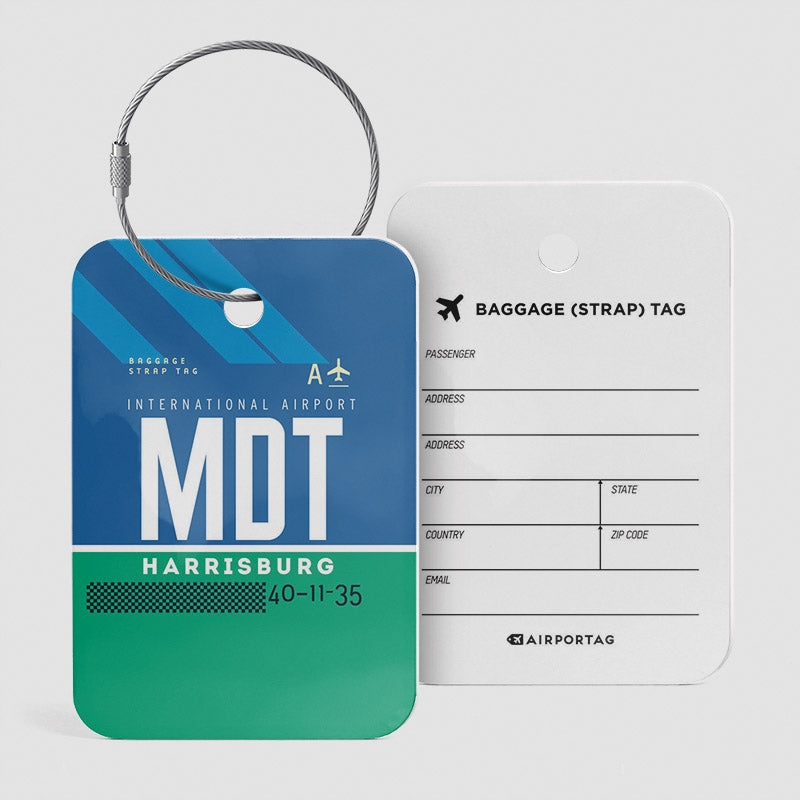 MDT - Étiquette de bagage