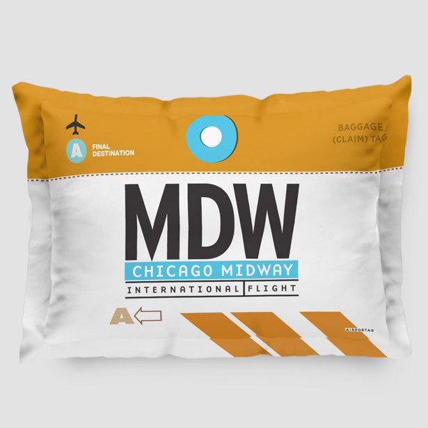 MDW - Pillow Sham - Airportag