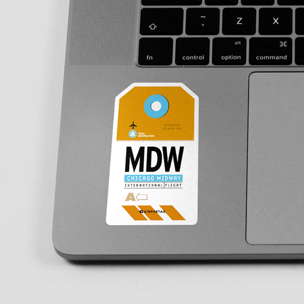 MDW - Sticker - Airportag